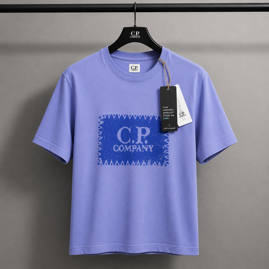 CP Company T Shirt- Sky Blue
