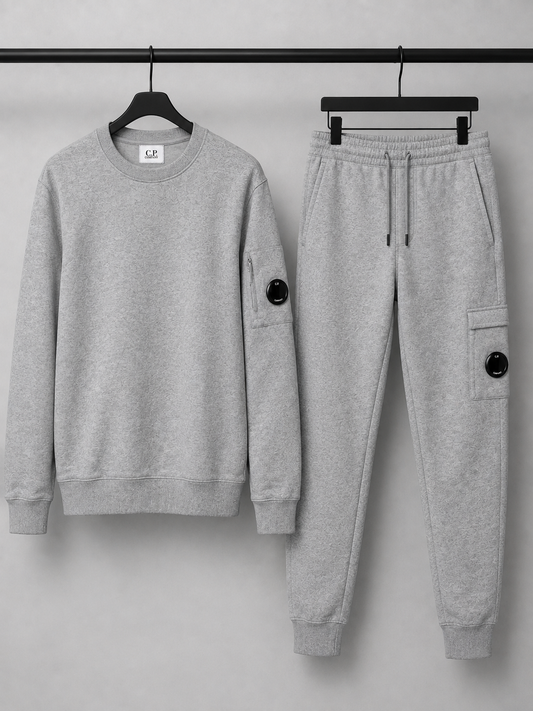 CP Company Sweatshirt Tracksuit- Grey