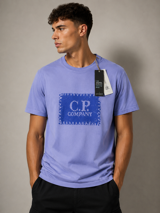 CP Company T Shirt- Sky Blue